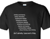 Picture of Don't ask why 'cause we're living NSFW T-shirt
