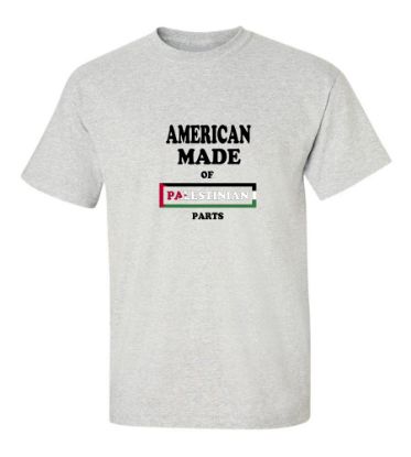 Picture of American Made Of Palestinian Parts T-Shirt