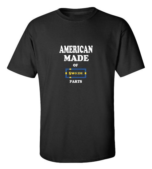 Picture of American Made Of Swede Parts T-Shirt