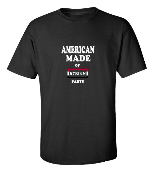 Picture of American Made Of Syrian Parts T-Shirt