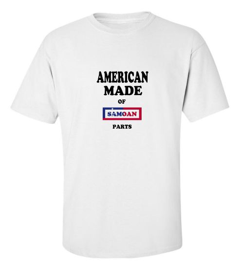 Picture of American Made of Samoan Parts T-Shirt