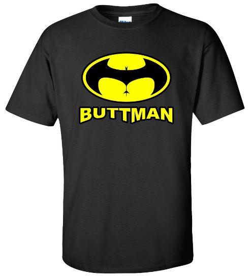 Picture of Buttman Funny College T-shirt