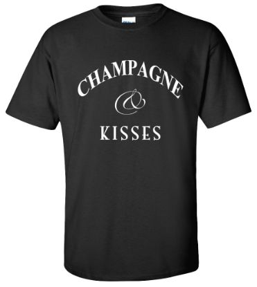 Picture of Champagne and Kisses T-shirt