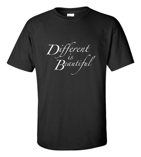 Picture of Different is Beautiful T-shirt