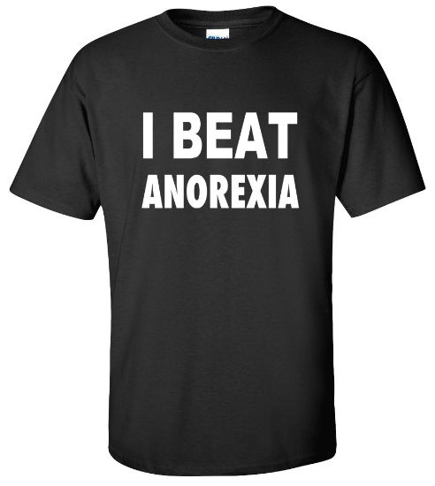 Picture of I Beat Anorexia T-shirt