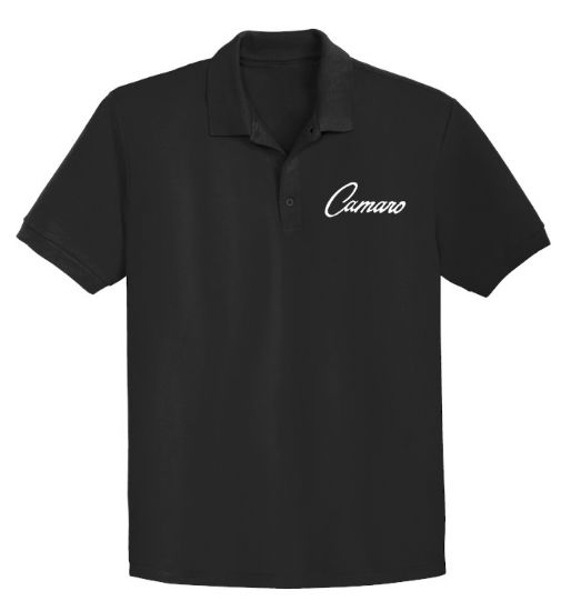 Picture of Camaro Chevy Polo T-Shirt Embroidery
