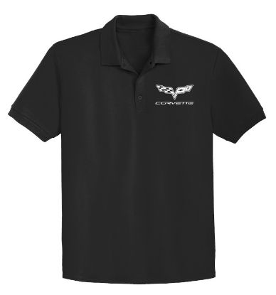 Picture of Corvette POLO T-Shirt Embroidery