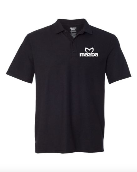 Picture of Mazda Motor Black POLO T-Shirt