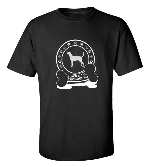Picture of Black & Tan Coonhound T-shirt