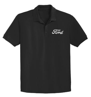 Picture of Ford Polo T-Shirt Embroidery