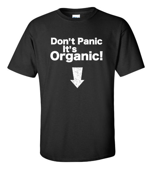 Picture of Don't Panic It's Organic T-shirt