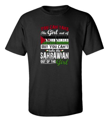 Picture of You Can Take Out The Western Sahara Girl T-shirt