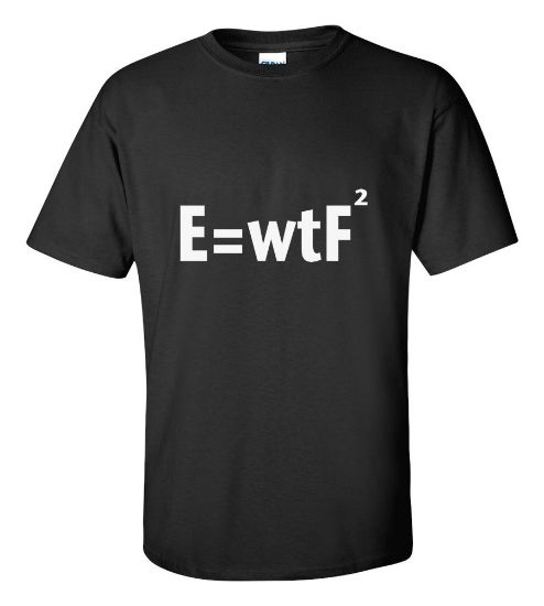 Picture of E=wtF2 T-shirt