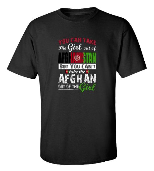 Picture of You Can Take Out The Afghanistan Girl T-shirt