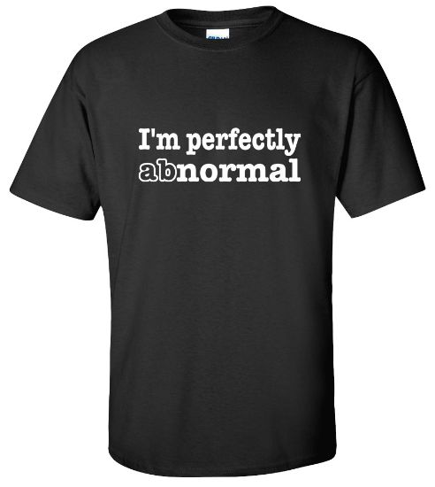 Picture of I'm perfectly abnormal T-shirt