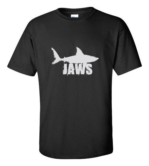 Picture of Jaws T-shirt New College Funny