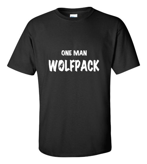 Picture of One Man Wolfpack T-shirt