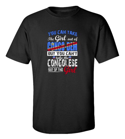 Picture of You Can Take the Girl Out Of Congo T-shirt