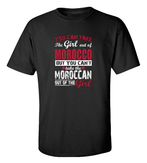 Picture of You Can Take the Girl Out Of Morocco T-shirt