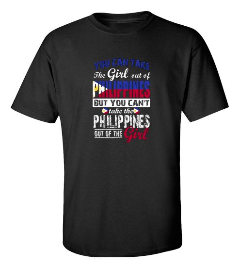 Picture of You Can Take the Girl Out Of The Philippines T-shirt