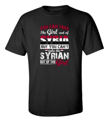 Picture of You Can Take the Girl Out Of Syria T-shirt