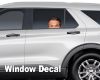 Picture of Andrew Cuomo 7x6 Inch Peeping Window Sticker