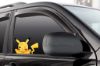 Picture of Cute Pikachu Peeking Window Vinyl Decal Anime Sticker Pokemon 6 Inches