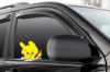 Picture of Pikachu Flip Peeking Window Vinyl Decal Anime Sticker Pokemon 6 Inches