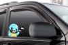 Picture of Squirtle Peeking Window Vinyl Decal Anime Sticker Pokemon 6 Inches